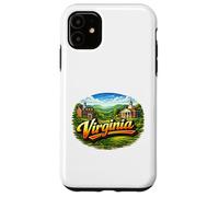 Carcasa para iPhone 11 Paisaje del Valle histórico de Virginia