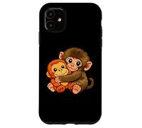Carcasa para iPhone 11 Panchi Kun The Abandoned Monkey Japan Zoo Punch Peluche