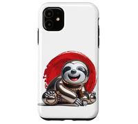 Carcasa para iPhone 11 Panda Oso Asia China riendo Globo Kitsch Art Manga