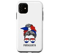 Carcasa para iPhone 11 Paraguayan Paraguaya Girl Paraguayan Heritage Paraguay Flag