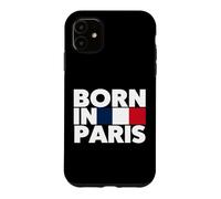 Carcasa para iPhone 11 Parisian, J'aime Paris, Born in Paris Illustration Graphic