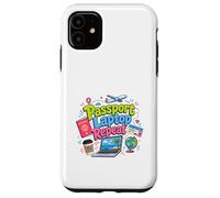 Carcasa para iPhone 11 Pasaporte Laptop Repeat Travel Work Lifestyle Design