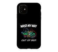 Carcasa para iPhone 11 PC Gamer WASD My Way out of Bed Funny Gaming