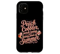 Carcasa para iPhone 11 Peach Cobbler Porch Swing and a Heavy Pour of Summer