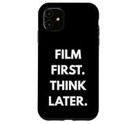Carcasa para iPhone 11 Película Primero Piensa Luego Bold Creator Tipografía