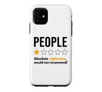 Carcasa para iPhone 11 People One Star Absolute Nightmare Would Not Recommend