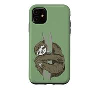 Carcasa para iPhone 11 Perezoso Abrazando Relajado Dormir Adolescente Cansado Perezoso Lento