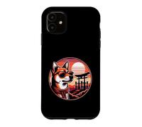 Carcasa para iPhone 11 Perro en el Gran Santuario de Inari, Fushimi Japón Kioto