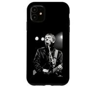 Carcasa para iPhone 11 Pete Shelley Buzzcocks Live París por Phil Nicholls