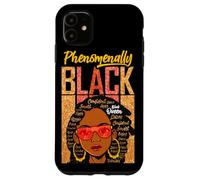 Carcasa para iPhone 11 Phenomenally Black Girl Magic Melanin Love Mujeres Niñas Mamá