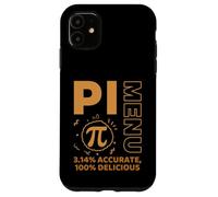 Carcasa para iPhone 11 Pi Menu 3.14 Menú Pastel Preciso Día Feliz Pi Día de Las Matemáticas