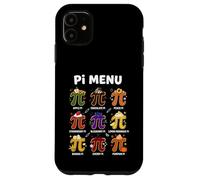Carcasa para iPhone 11 Pi Menu Pi Day Maestros de matemáticas Divertido Juego de Palabras