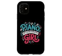 Carcasa para iPhone 11 Piano Girl