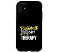 Carcasa para iPhone 11 "Pickleball My Therapy Divertida Cita de Deportes