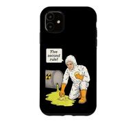 Carcasa para iPhone 11 Pierogi 5 Second Rule Vintage Retro Radioactive Lab Nerd