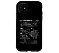 Carcasa para iPhone 11 Plano Militar Americano C17A Globemaster