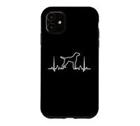 Carcasa para iPhone 11 Plott Hound Dog Heartbeat Love Funny Dogs Lover