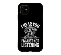 Carcasa para iPhone 11 Plott Hounds Divertido Perro de Plott