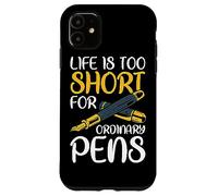 Carcasa para iPhone 11 Pluma estilográfica Escritura a Mano Caligrafía Caligrafía