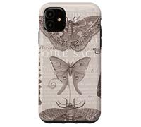 Carcasa para iPhone 11 Polillas de la Enciclopedia Diderot Historia Natural Vintage
