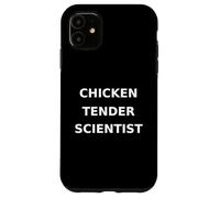 Carcasa para iPhone 11 Pollo Tierno Científico Comida Chatarra Divertida