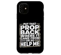 Carcasa para iPhone 11 Ponga Ese Equipo de Teatro de Gerente de Backstage