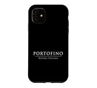 Carcasa para iPhone 11 Portofino Italiana Riviera Italia Viajes Vacaciones