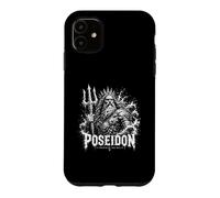 Carcasa para iPhone 11 Poseidón Ira del Mar Griego Océano Dios
