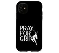 Carcasa para iPhone 11 Pray For Grip - Aro para Antena de Amor, Regalo de Yoga aéreo