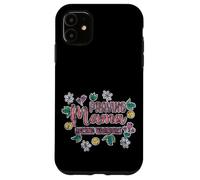 Carcasa para iPhone 11 Praying Mama Raising Warriors Faith Maternidad Madre -