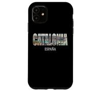 Carcasa para iPhone 11 Prefectura de Cataluña España Ciudad Establecido Diseño Vintage