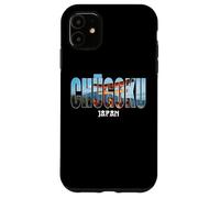 Carcasa para iPhone 11 Prefectura de Chugoku Japón State City Establecido Vintage