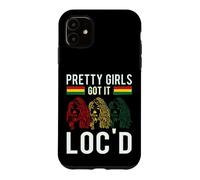 Carcasa para iPhone 11 Pretty Girls Got It Loc'd Hair Afro Lover Melanina Dreadlock