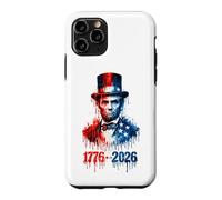 Carcasa para iPhone 11 Pro 1776 2026 Bandera patriótica de los Estados Unidos de Abraham Lincoln