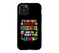Carcasa para iPhone 11 Pro 1st Day of Prek Kids My First Day of Preschool Boys Girls