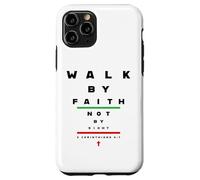 Carcasa para iPhone 11 Pro 2 Corinthians 5:7 - Walk by Faith Not by Sight Vision Chart