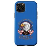 Carcasa para iPhone 11 Pro 250 Aniversario USA Bald Eagle American Flag Patriot 1776