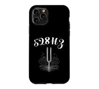 Carcasa para iPhone 11 Pro 528HZM FRECUENCIA Sanación Música Sagrada Natural Tuning Sagrado Sagrado