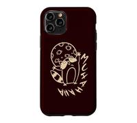 Carcasa para iPhone 11 Pro 90s Y2K Creepy Raccoon Evil Laugh Under The Moon