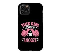 Carcasa para iPhone 11 Pro A Esta Chica le Encanta posponer una Siesta Divertida dormida