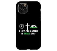 Carcasa para iPhone 11 Pro A Lot Can Happen In 3 Days Easter Day Jesus Cross Christian