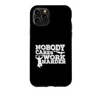 Carcasa para iPhone 11 Pro A Nadie le Importa Trabaja más Duro Fitness Entrenamiento