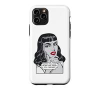 Carcasa para iPhone 11 Pro A Pesar de la Mirada en mi Cara, todavía estás Hablando de Arte Pop