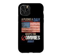 Carcasa para iPhone 11 Pro A Pledge A Day Keeps The Commies Away American Flag America