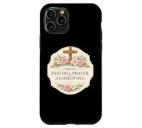 Carcasa para iPhone 11 Pro A través de la oración en ayunas y la limosna Cristiana ortodoxa