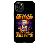 Carcasa para iPhone 11 Pro Abróchate el botón Buttercup You Just Flipped My Witch