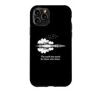 Carcasa para iPhone 11 Pro Acoustic Guitar Earth Has Music For Those Who Listen