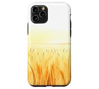 Carcasa para iPhone 11 Pro Acuarela Campo Amarillo Diseño De Paisaje Prado Suave