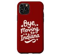 Carcasa para iPhone 11 Pro Adiós, Mudarse a Indiana