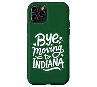 Carcasa para iPhone 11 Pro Adiós, Mudarse a Indiana